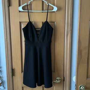 Charlotte Russe Black Strap Dress